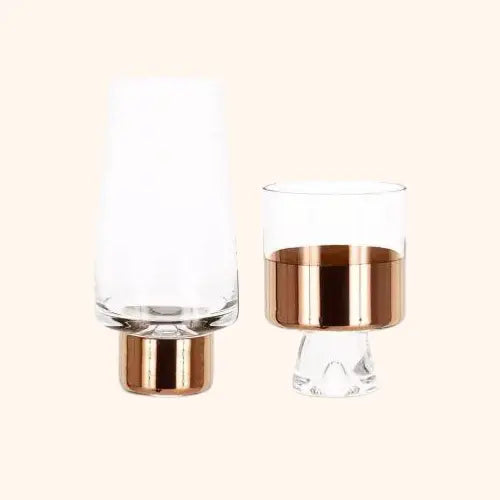 Tom Dixon | Tank High Ball Glasses Copper x2