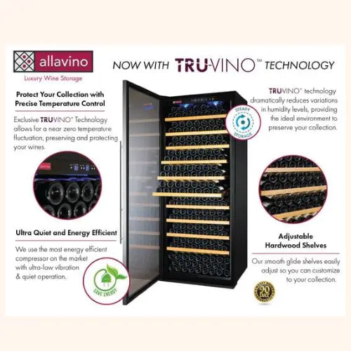 Allavino | Vite II TruVino Single Zone Wine Fridge 277 Bottle Allavino