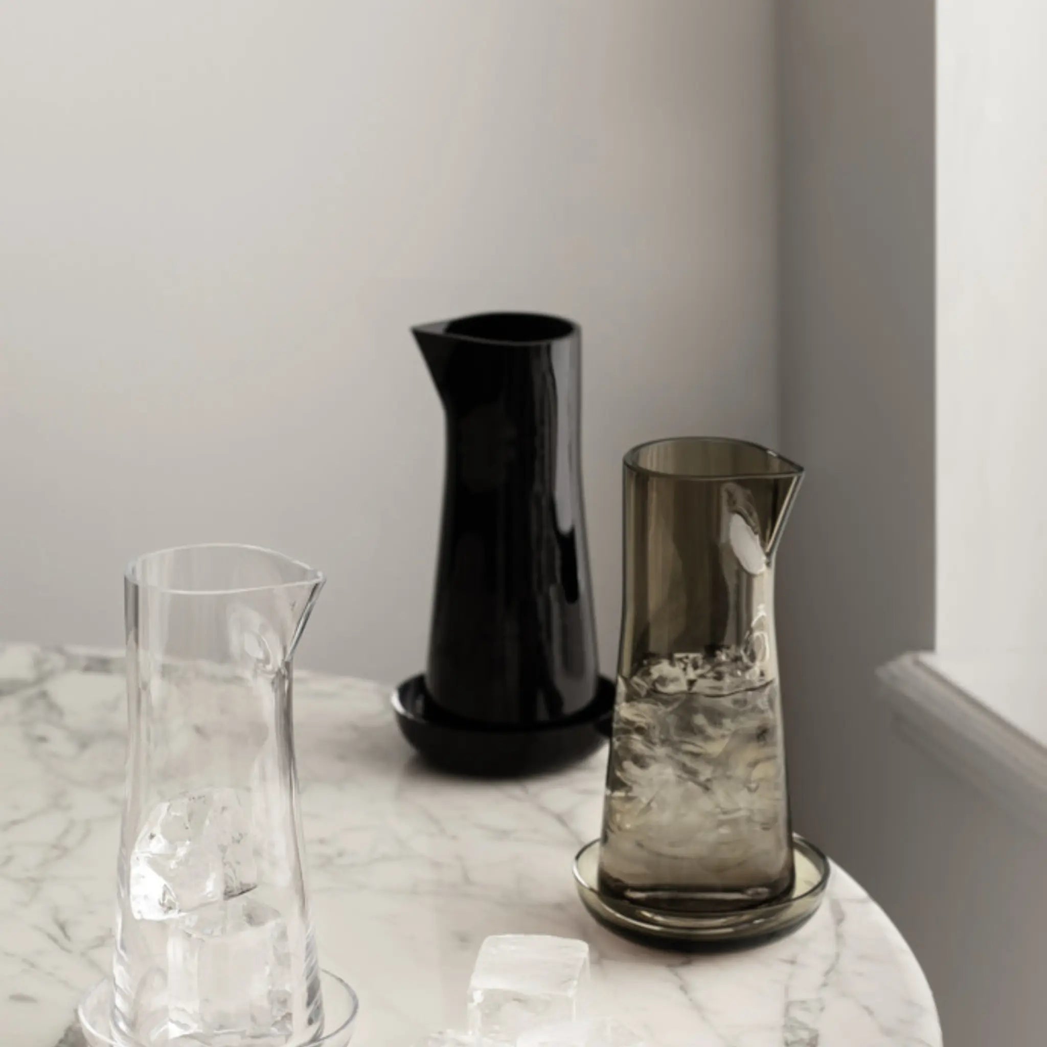 Dearborn Carafe with Dearborn Water Glass Set