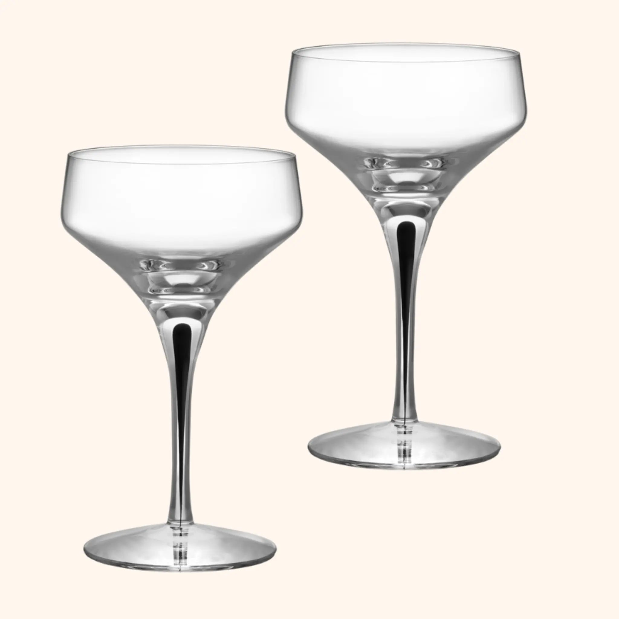 Orrefors Metropol Red Wine Glasses, Set of 2