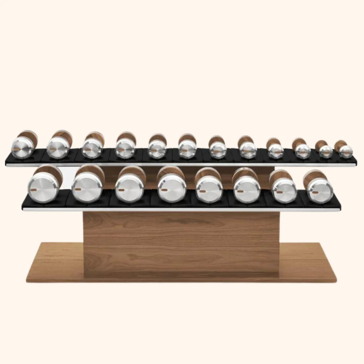PENT | COLMIA Set of 2 Racks with Dumbbells PENT