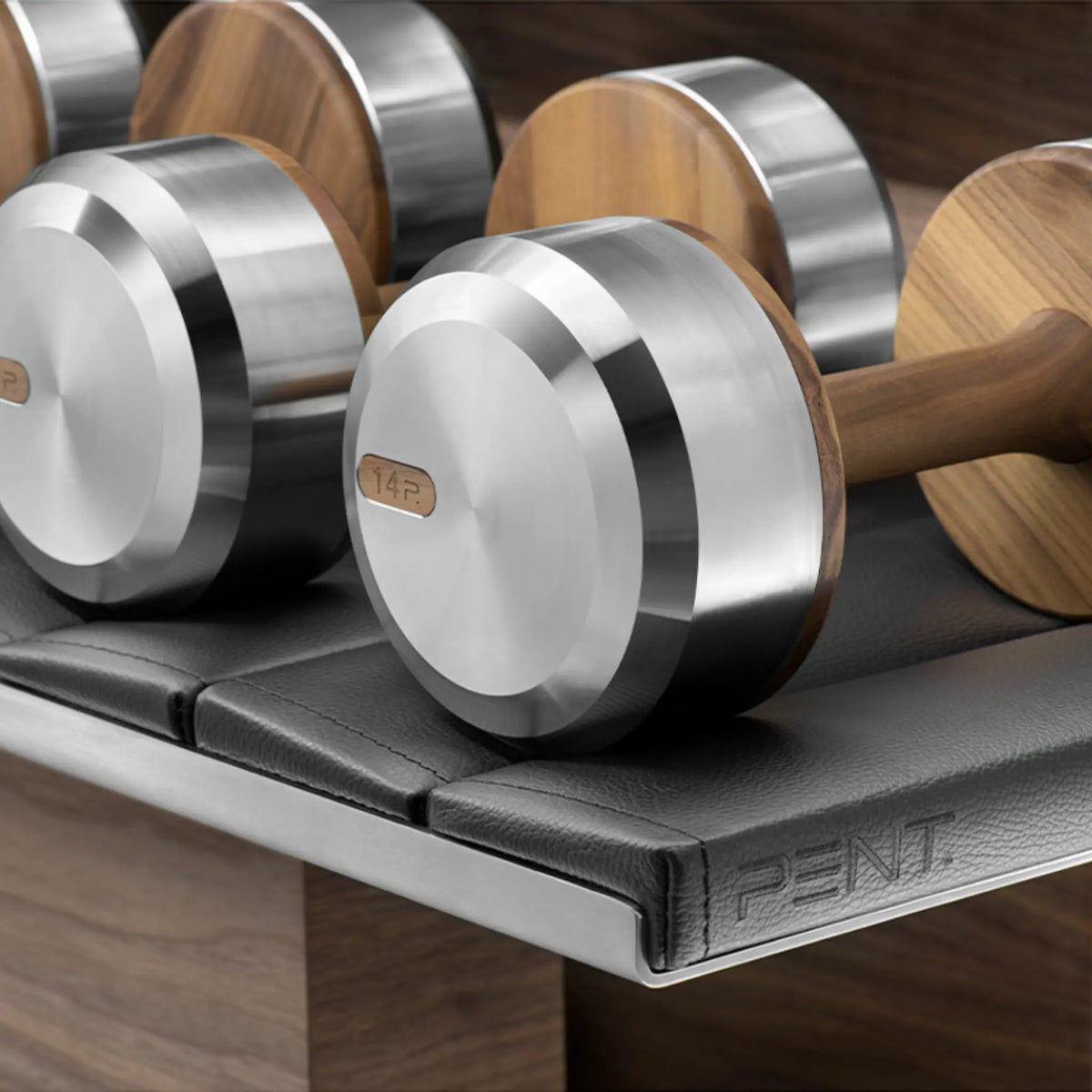 PENT | COLMIA Set of 2 Racks with Dumbbells PENT