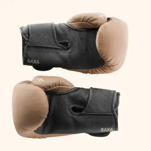 PENT | RAXA Luxury Genuine Leather Boxing Bag &amp; Gloves -Large PENT