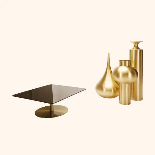 Tom Dixon | Beat Vessel Drop Brass Tom Dixon