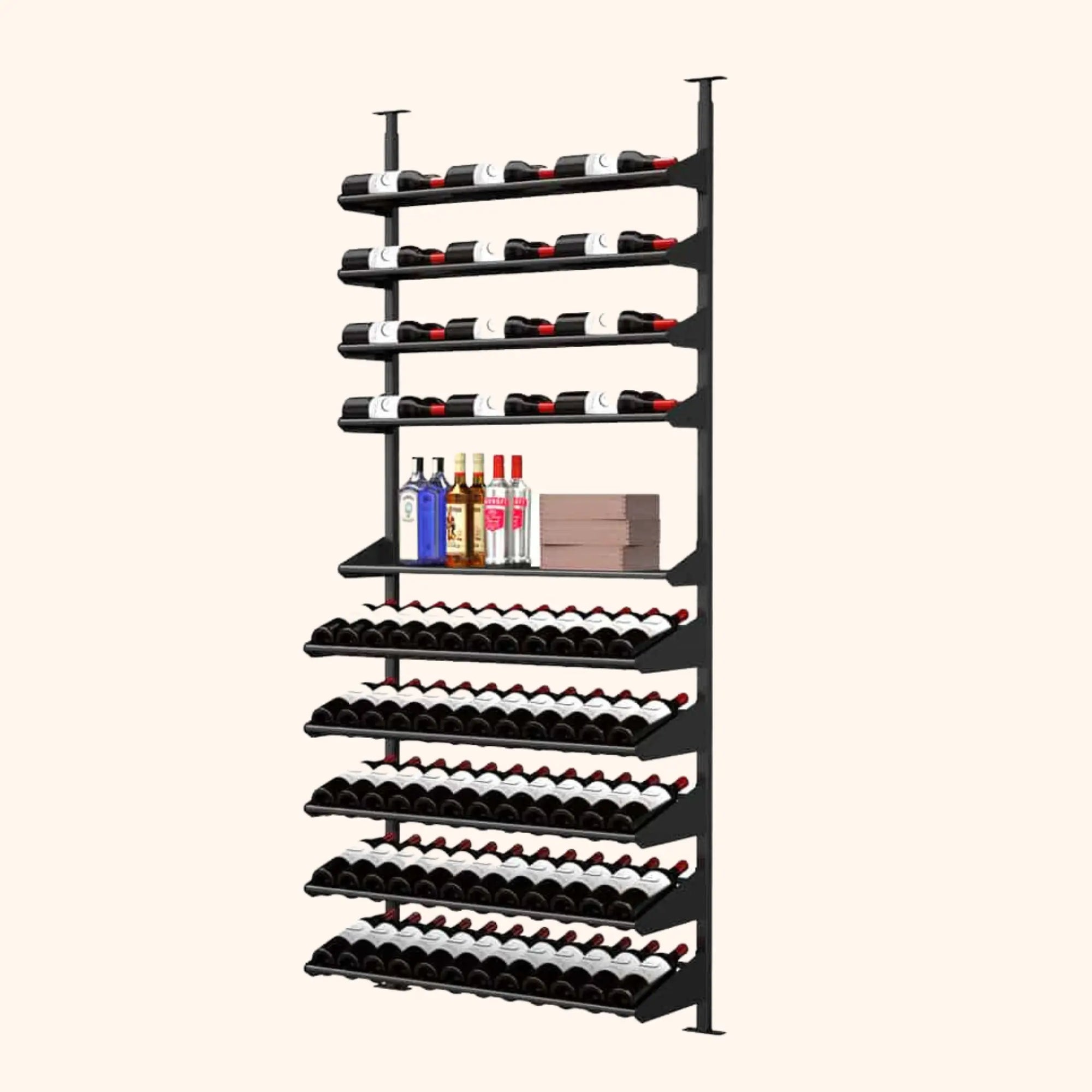 Ultra Wine Racks & Cellars | Showcase Featured Centerpiece Kits (80-100 Bottles) Ultra Wine Racks & Cellars