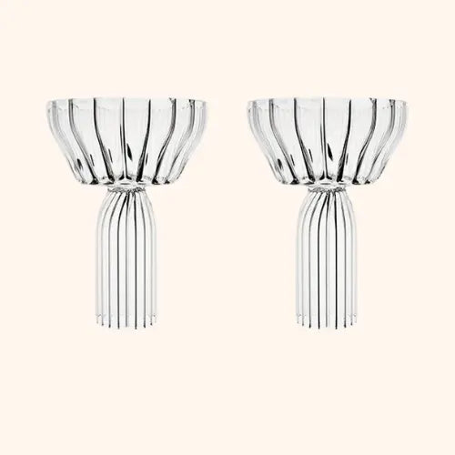 Fferrone - May Collection Champagne Coupe - Set of 2